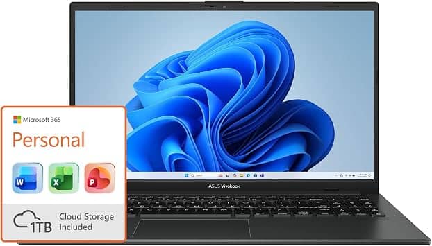 ASUS Vivobook Go 15.6 Computers 128GB Open-Box Excellent