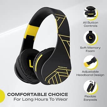 PowerLocus P2 Headphones & Earbuds Black New