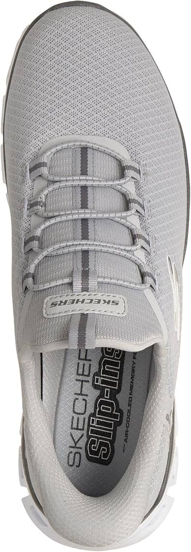 Skechers Glide-Step Noxus Sneaker Gray 10.5 New