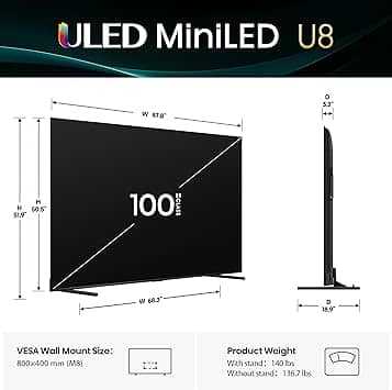 Hisense U8QG TVs