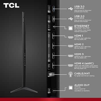 TCL QM64L TVs 55 inch New