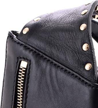 Valentino Garavani Rockstud Spike Belt Bag Women's bags Small Black Quilted New