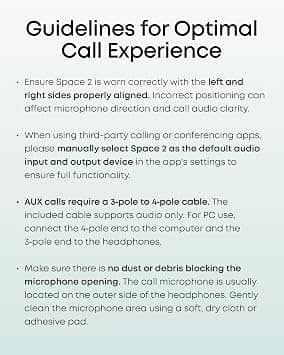Soundcore Space 2 Headphones & Earbuds Transparent New