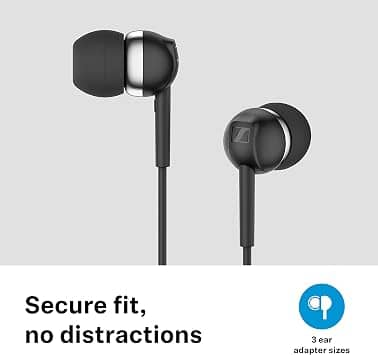 Sennheiser CX 80S Headphones & Earbuds Black New