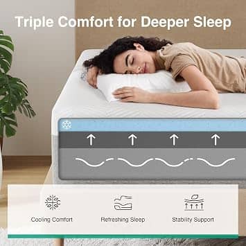 Novilla NV0M801 Mattresses New Twin 6"