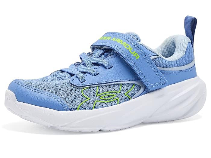 Under Armour Pre School Surge 5 Alternate Closure Sneaker Blue New