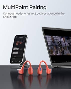 Shokz OpenSwim Pro Headphones & Earbuds White New