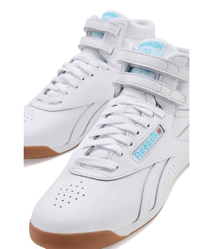 Reebok Freestyle Hi Sneaker White Full Size Run New