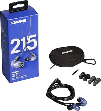 Shure SE215SPE-PL Headphones & Earbuds Purple New