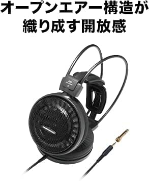 Audio-Technica AUD ATHAD500X Headphones & Earbuds Black New