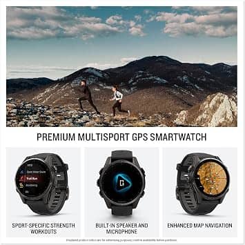 Garmin fēnix 8 – 43 mm Smartwatches Silver/Whitestone 43mm New