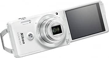 Nikon COOLPIX S6900 Digital Cameras White Open-Box Excellent Body Only