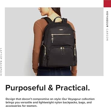 Tumi Carson Backpack Women's bags Black New