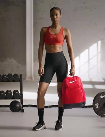Nike Brasilia Duffel Women's bags Red Medium New