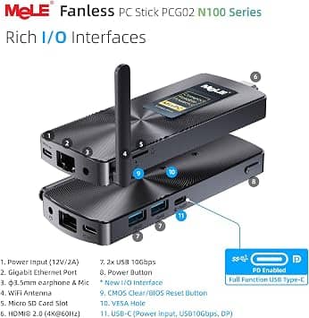 MeLE PCG02 N100 Computers New