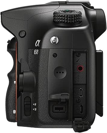 Sony Alpha 68 Digital Cameras Black New Body Only