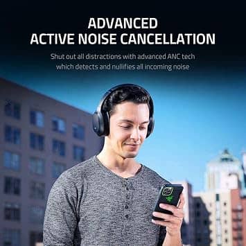 Razer Opus Headphones & Earbuds Black New