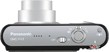 Panasonic DMC FX3K Digital Cameras Black New Body Only