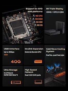 MINISFORUM MS-A1 Computers New