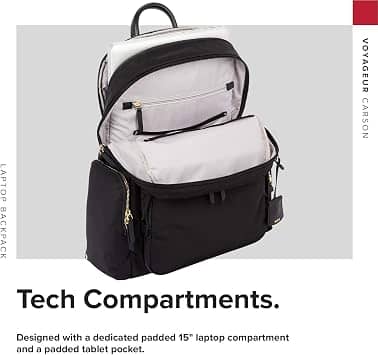 Tumi Carson Backpack Women's bags Black New