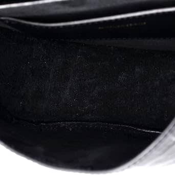 Saint Laurent Kaia Shoulder Bag Women's bags Unspecified Black Crocodile Small New