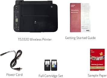 Canon PIXMA TS3320 WH Printers New