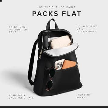 Tumi Just In Case Backpack Women's bags One Size Black Unspecified New
