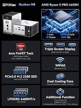 GMKtec M8 Computers New