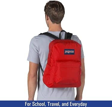 JanSport Superbreak Plus Women's bags Red New
