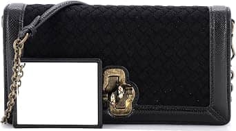 Bottega Veneta Olimpia Shoulder Bag Women's bags Medium Black Intrecciato New