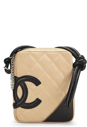 Chanel Cambon Shoulder Bag Women's bags Silver Nylon New