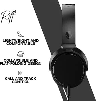 Skullcandy Riff Headphones & Earbuds Black New