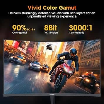 KOORUI G2511XC Monitors