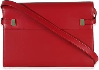 Saint Laurent Manhattan Shoulder Bag Women's bags Unspecified Black Smooth Leather Gold New