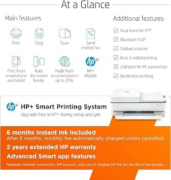 HP Envy 6455e Printers New