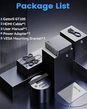 Getorli GT105 Computers New