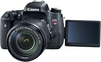 Canon T6S Digital Cameras Black New w/ 18-135mm Kit