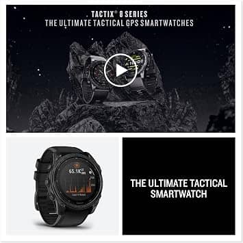 Garmin tactix 8 – 51 mm, Solar Smartwatches Black 51mm New