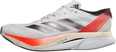 Adidas Adizero Boston 12 Sneaker White 9.5 New