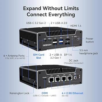 GEEKOM iX12 Computers New