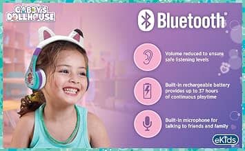 eKids B52 Headphones & Earbuds Angel New