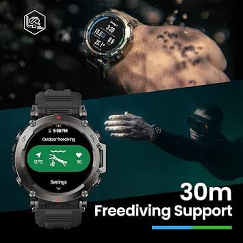 Amazfit t-rex ultra,ultra Smartwatches Black 47mm New