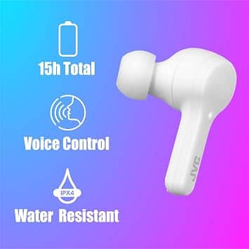 JVC HA-A7T Headphones & Earbuds White New