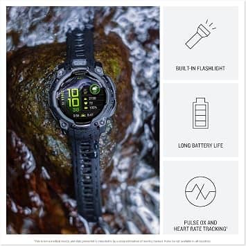 Garmin Instinct 3 – 45 mm, AMOLED Smartwatches Black 45mm New