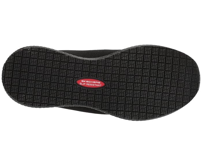 Skechers Work: Squad SR Sneaker Black Full Size Run New