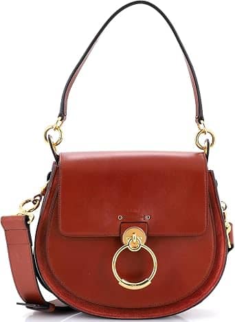 Chloé Tess Shoulder Bag Women's bags Small Full Blue Leather New