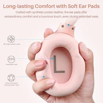 TOZO T12051 Headphones & Earbuds Pink New