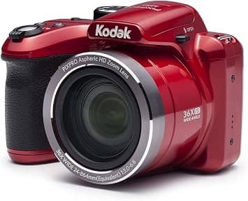 Kodak AZ365-RD Digital Cameras Red New Body Only