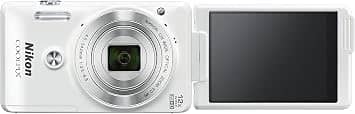Nikon COOLPIX S6900 Digital Cameras White Open-Box Excellent Body Only