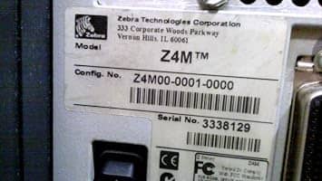 Zebra Z4m00 0 Printers New